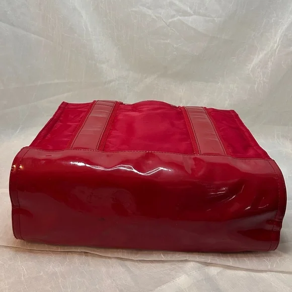 Tory Burch Red Tote Bag